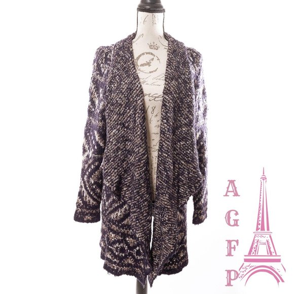 Lucky Brand Sweaters - Lucky Brand chunky wool alpaca blend cardigan